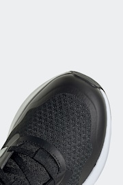 adidas Black Fortarun 3.0 Shoes Kids - Image 8 of 9