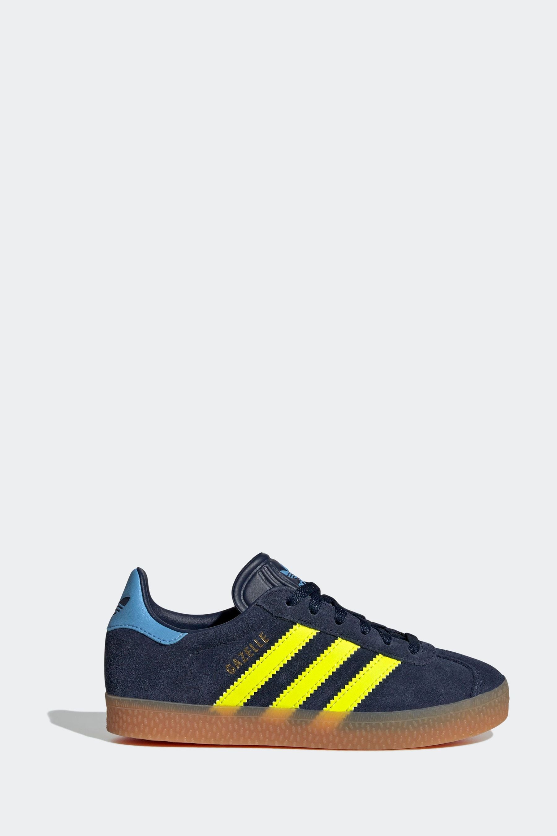 Buy adidas Navy Blue Gazelle Shoes from Next Luxembourg