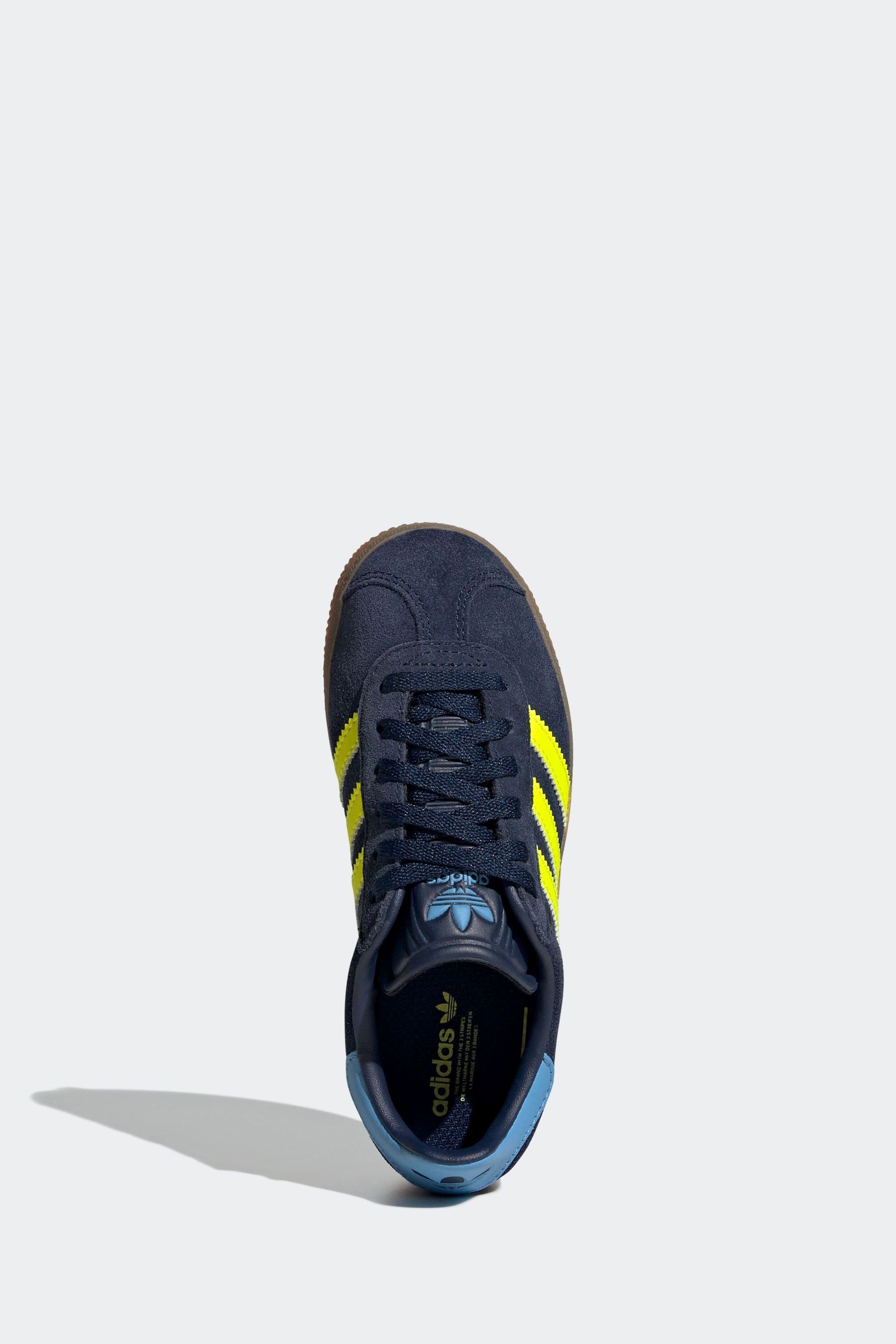 Mens navy gazelles size 9 on sale