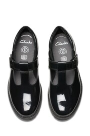 Clarks Black Pat Loxham Bar Y Shoes - Image 5 of 8