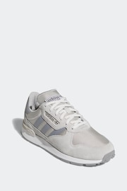 adidas Originals Grey Treziod 2 Trainers - Image 3 of 7