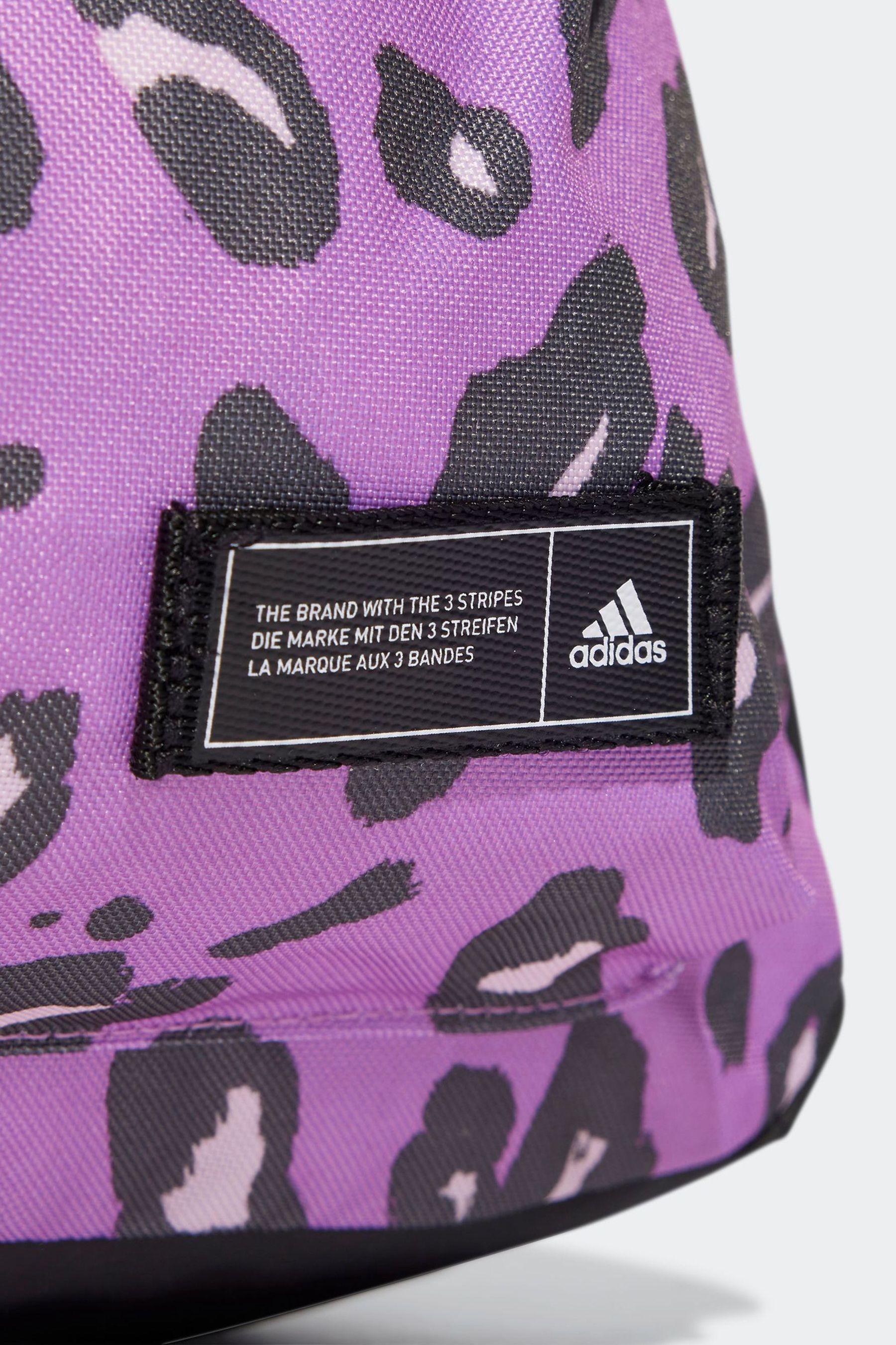 Buy adidas Purple Animal Print Classic Backpack from the Next UK online shop