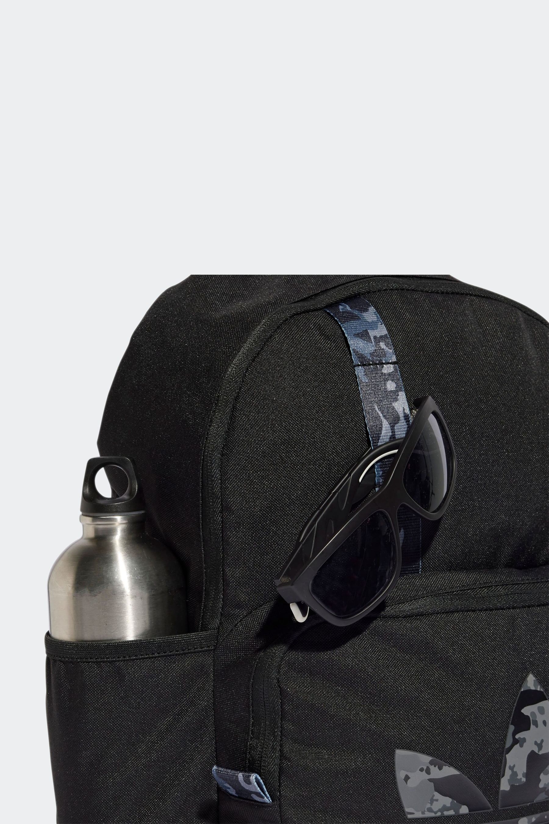 Adidas black camo backpack clearance