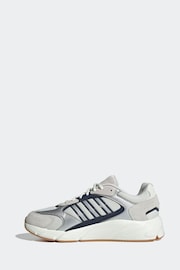 adidas White Crazychaos 2000 Trainers - Image 9 of 17