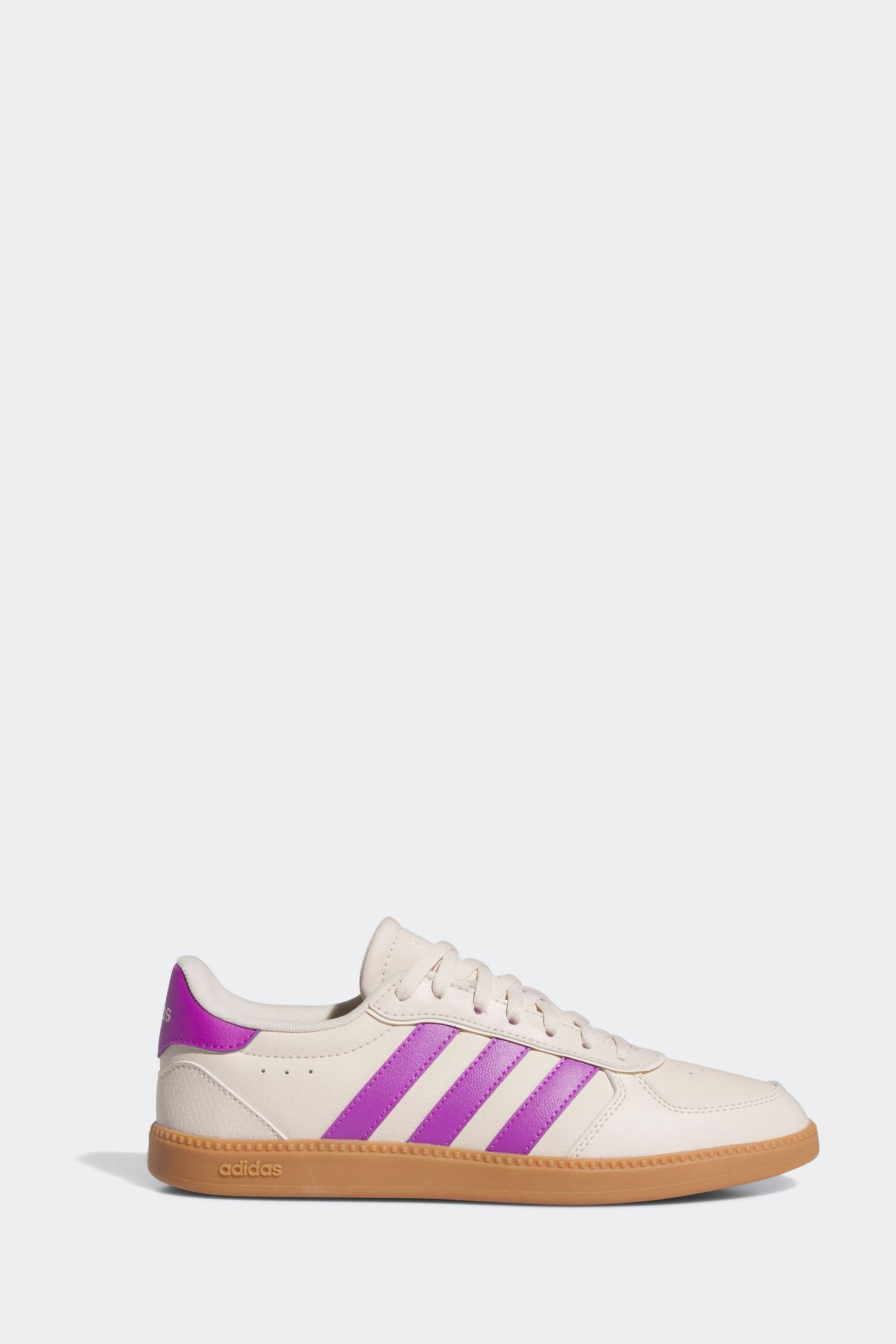 Buy adidas Cream Purple Breaknet Sleek Trainers from the Next UK online shop