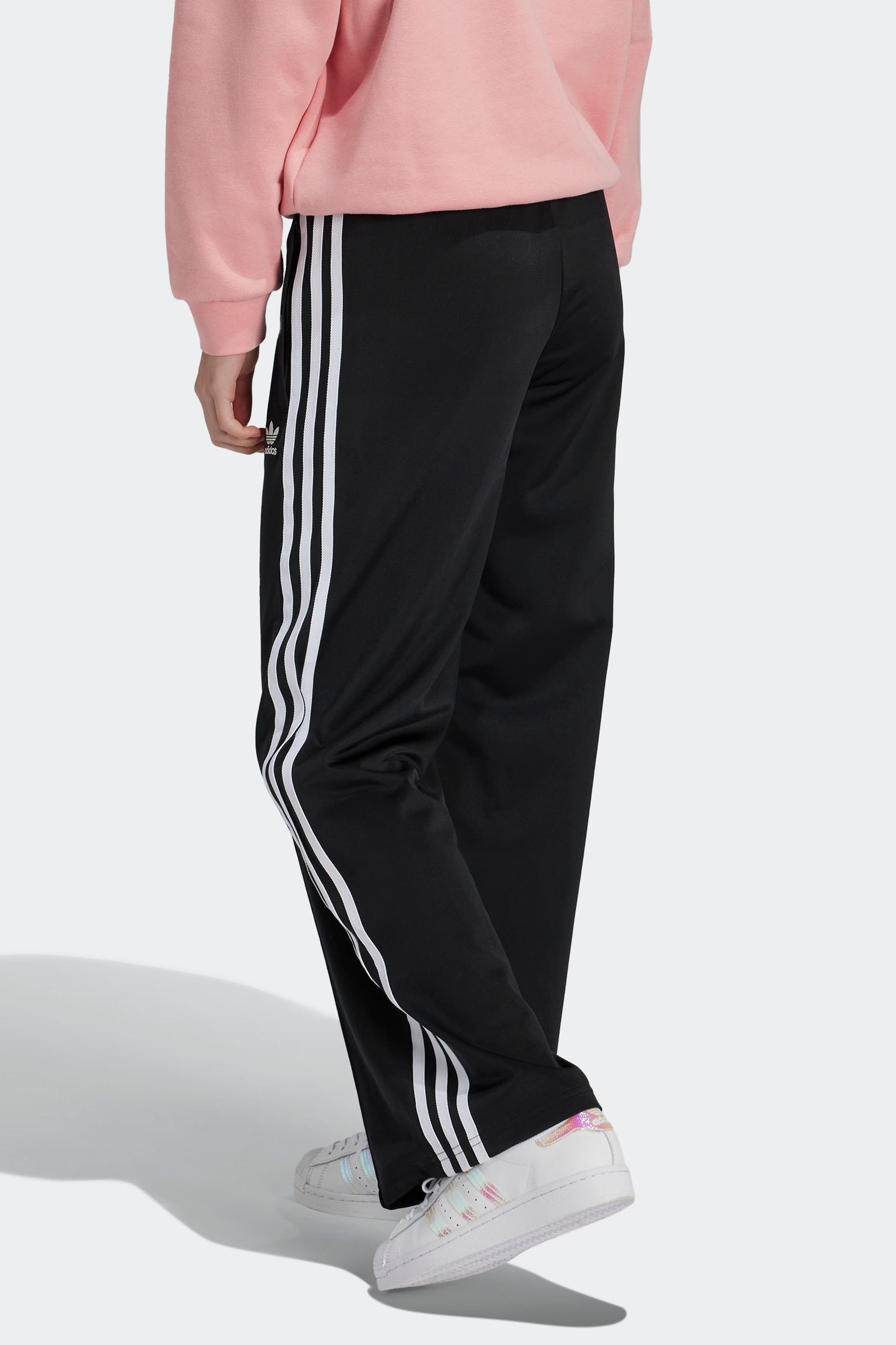 Buy adidas Black Adicolor Wide Tracksuit Bottoms from Next USA