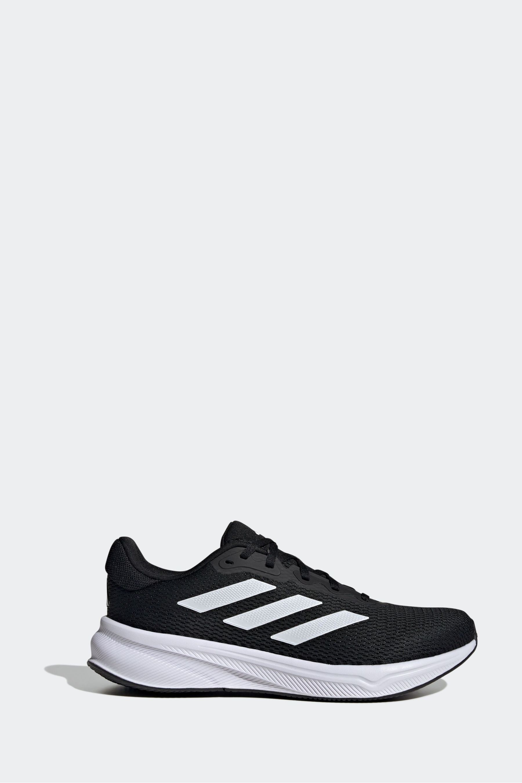 Buy adidas Black White Response Trainers from Next Luxembourg