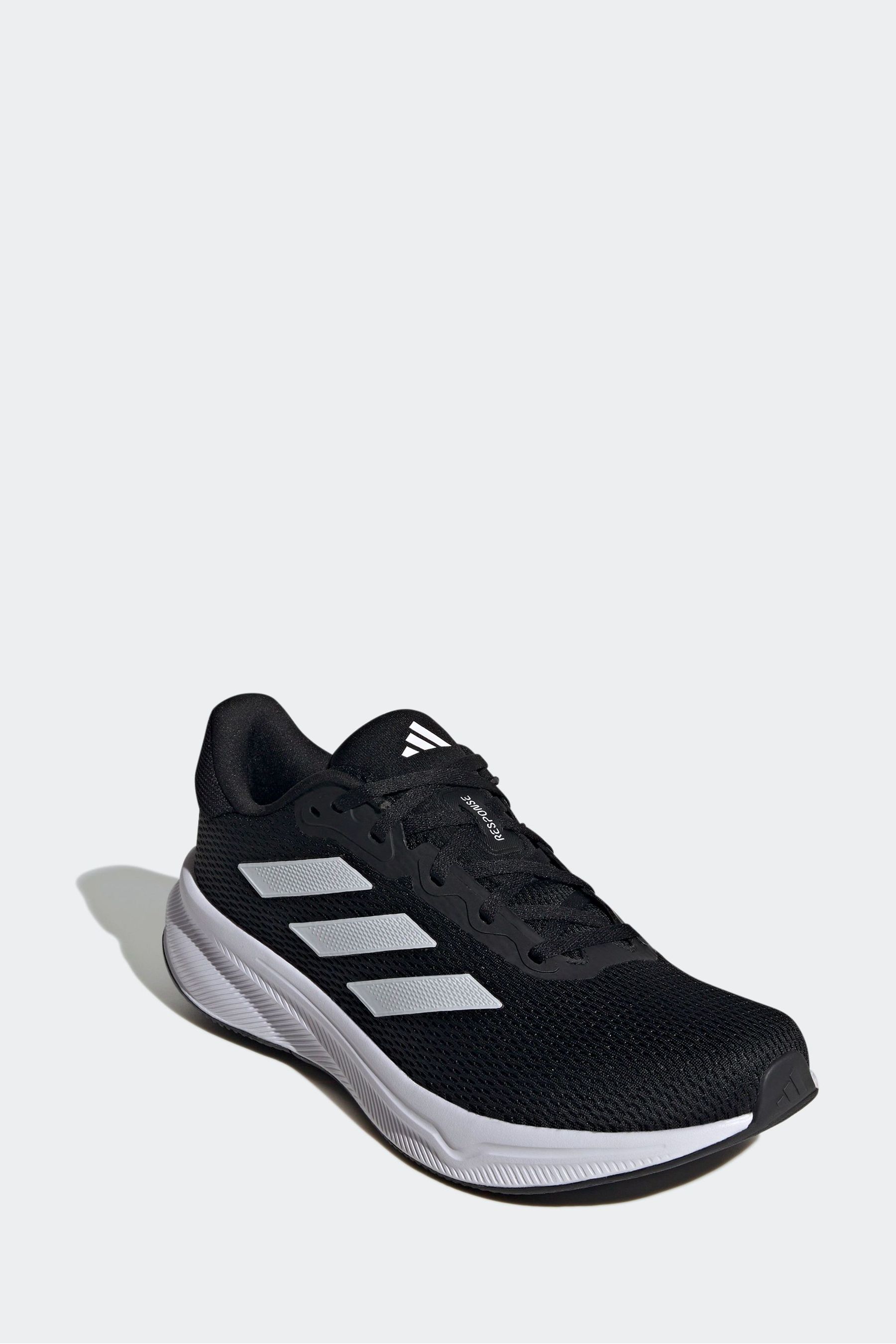 Black colour adidas shoes best sale