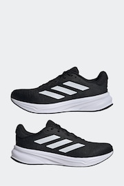 adidas Black/White Response Shoes - Image 6 of 18