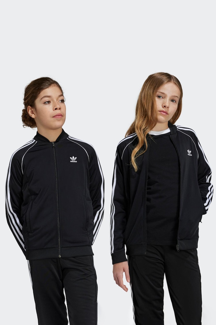 adidas Black Kids Originals Adicolor SST Track Top - Image 1 of 6