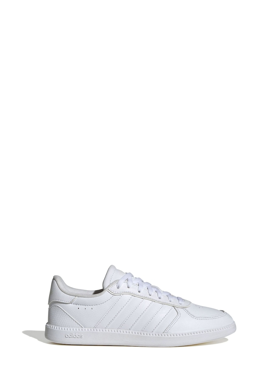 adidas White Breaknet Sleek Trainers - Image 1 of 9