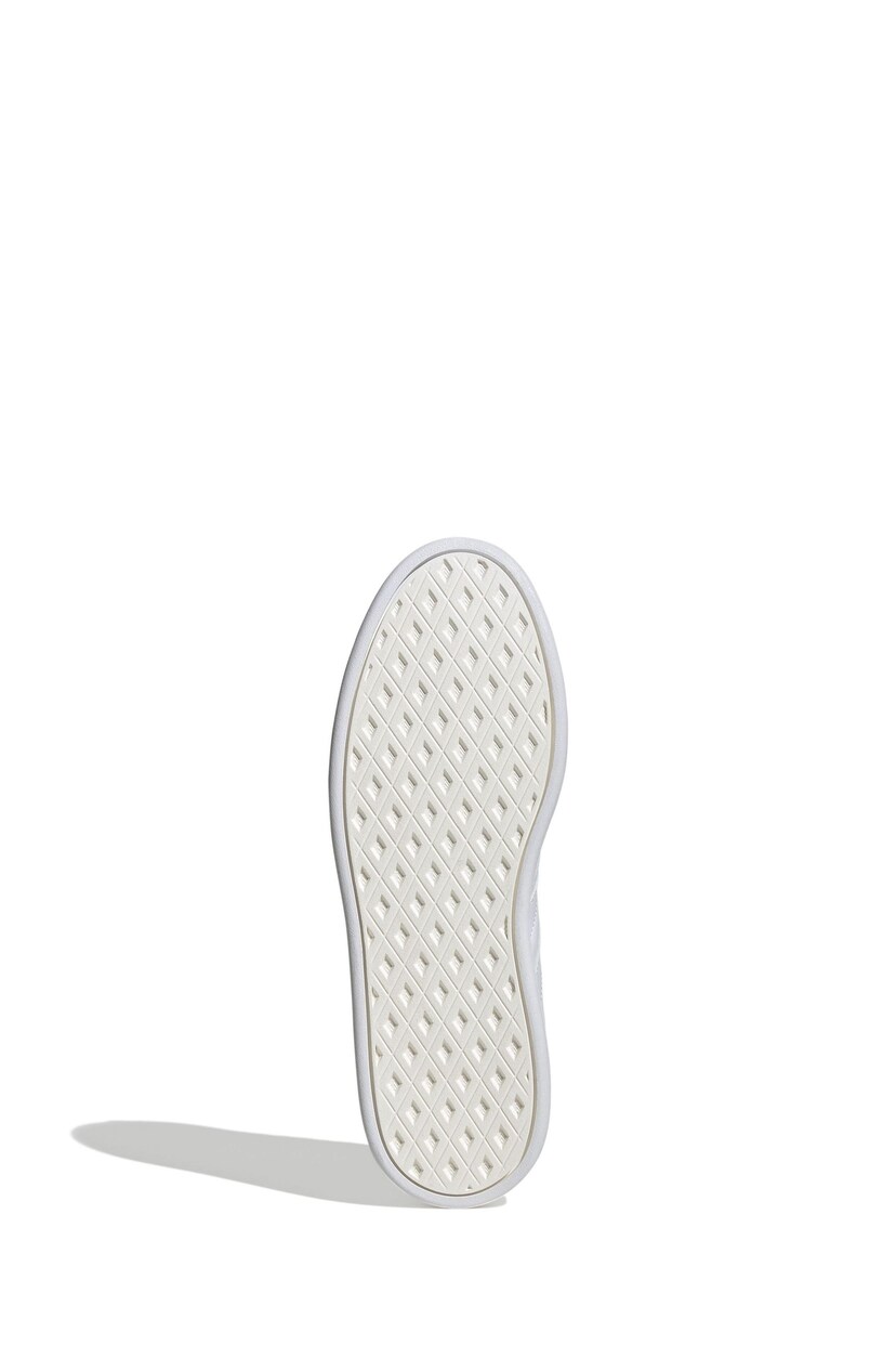 adidas White Breaknet Sleek Trainers - Image 6 of 9