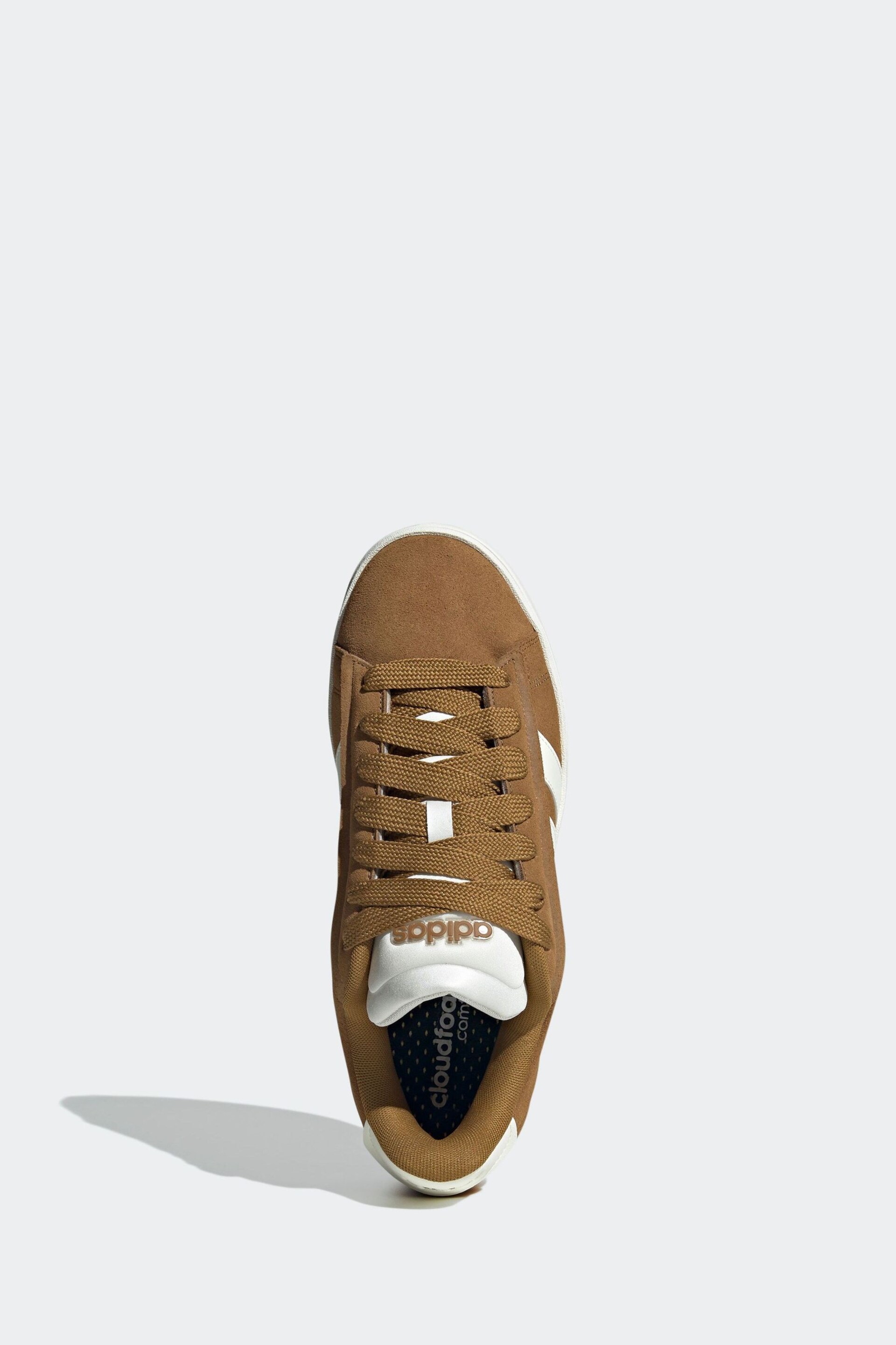 adidas Bright Brown Grand Court Alpha 00s Trainers - Image 6 of 10