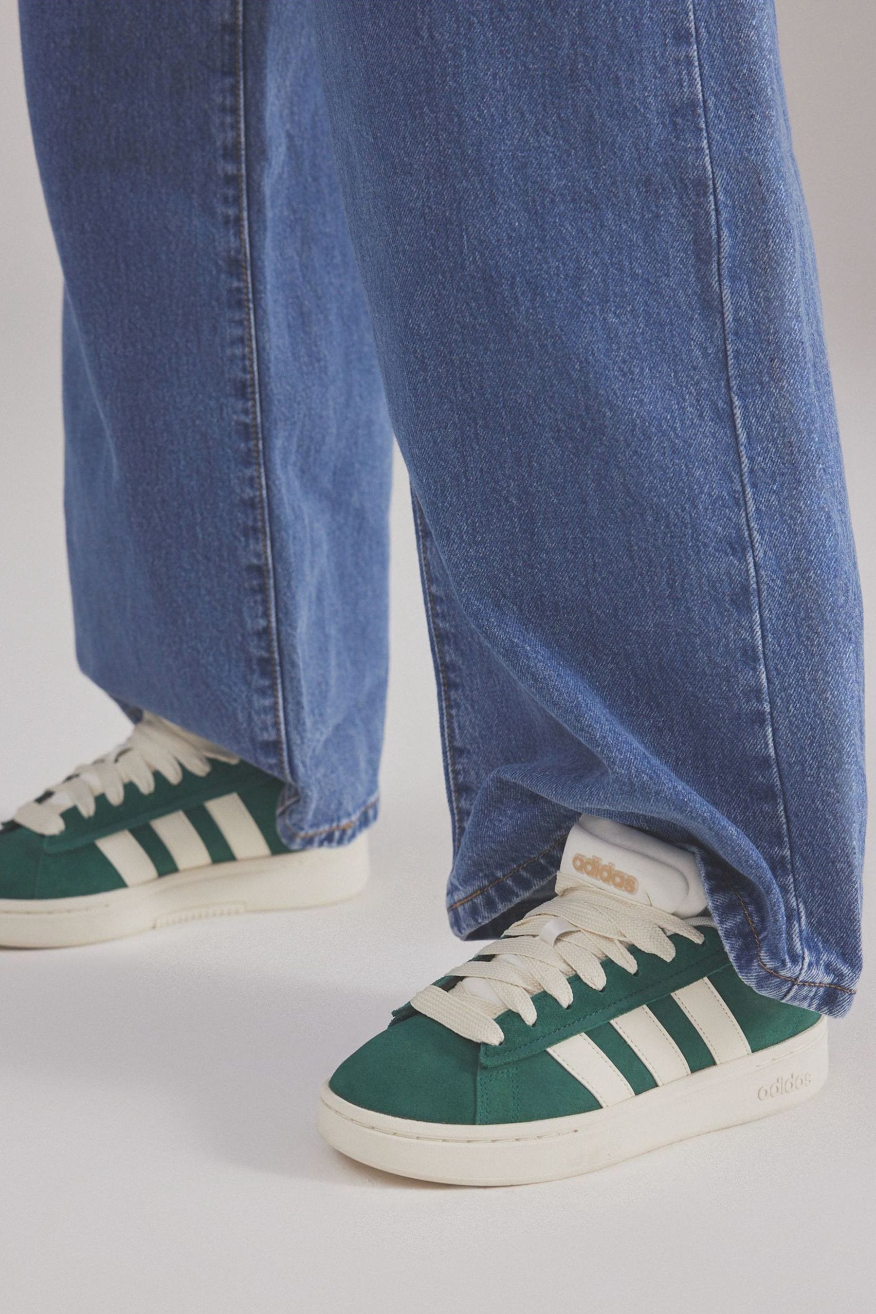 adidas Green Grand Court Alpha 00 s Trainers