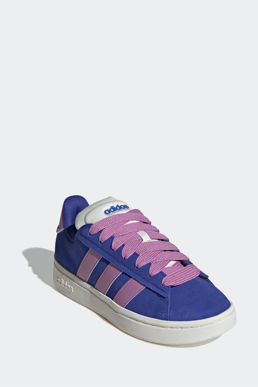 adidas Blue adidas Grand Court Alph 00s Trainers - Image 5 of 8