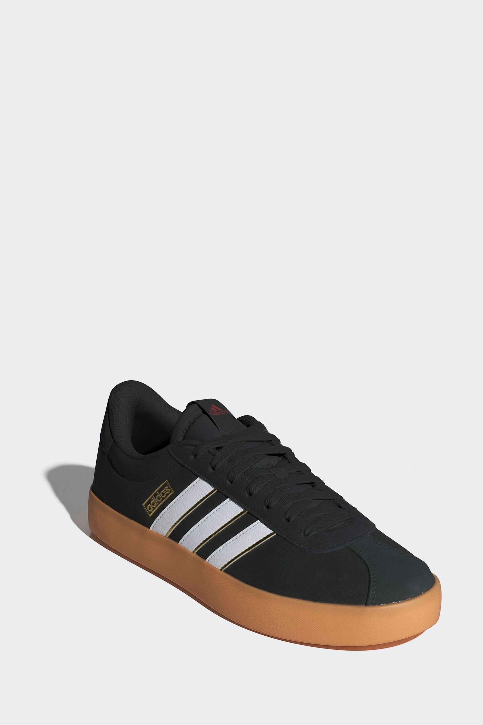 adidas Black Sportswear VL Court Trainers - Image 10 of 18