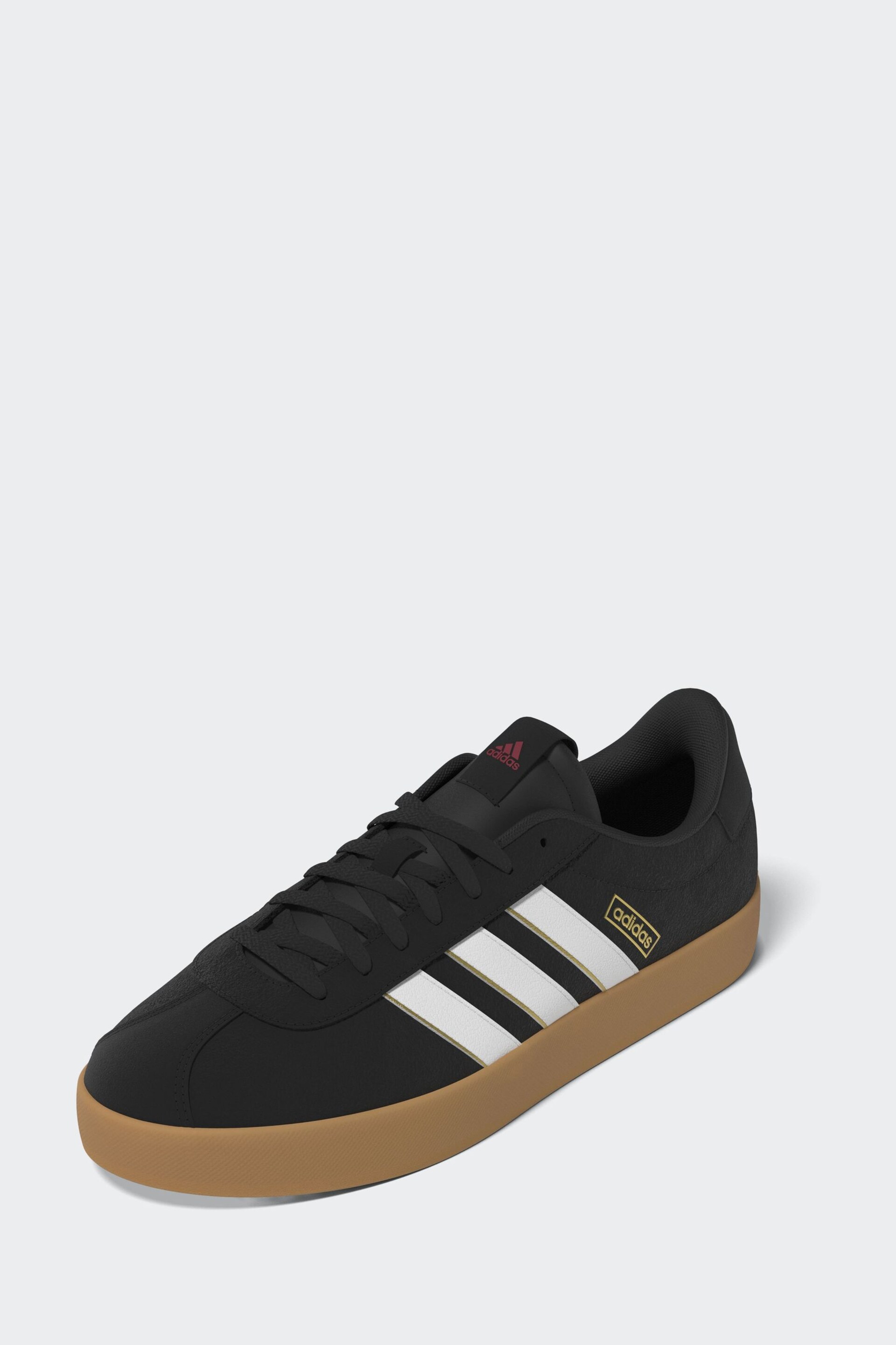 adidas Black Sportswear VL Court Trainers - Image 15 of 18