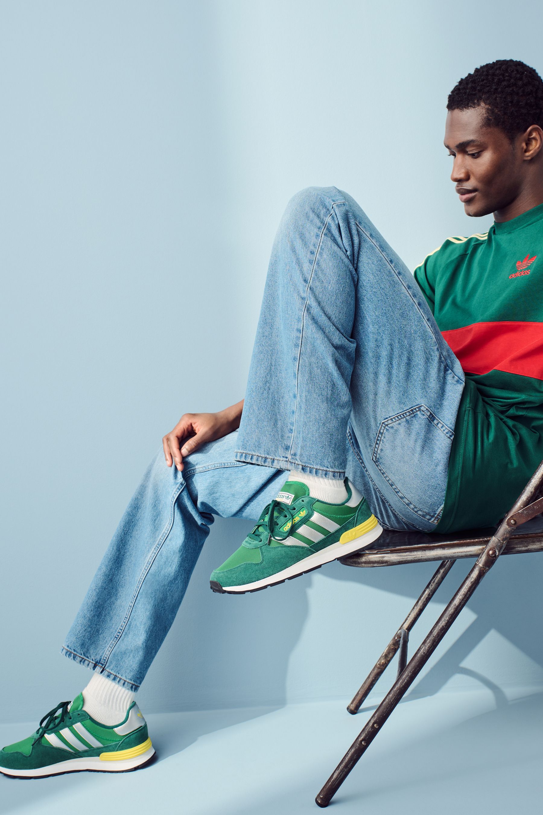 Buy adidas Originals Green Treziod 2 Trainers from the Next UK online shop