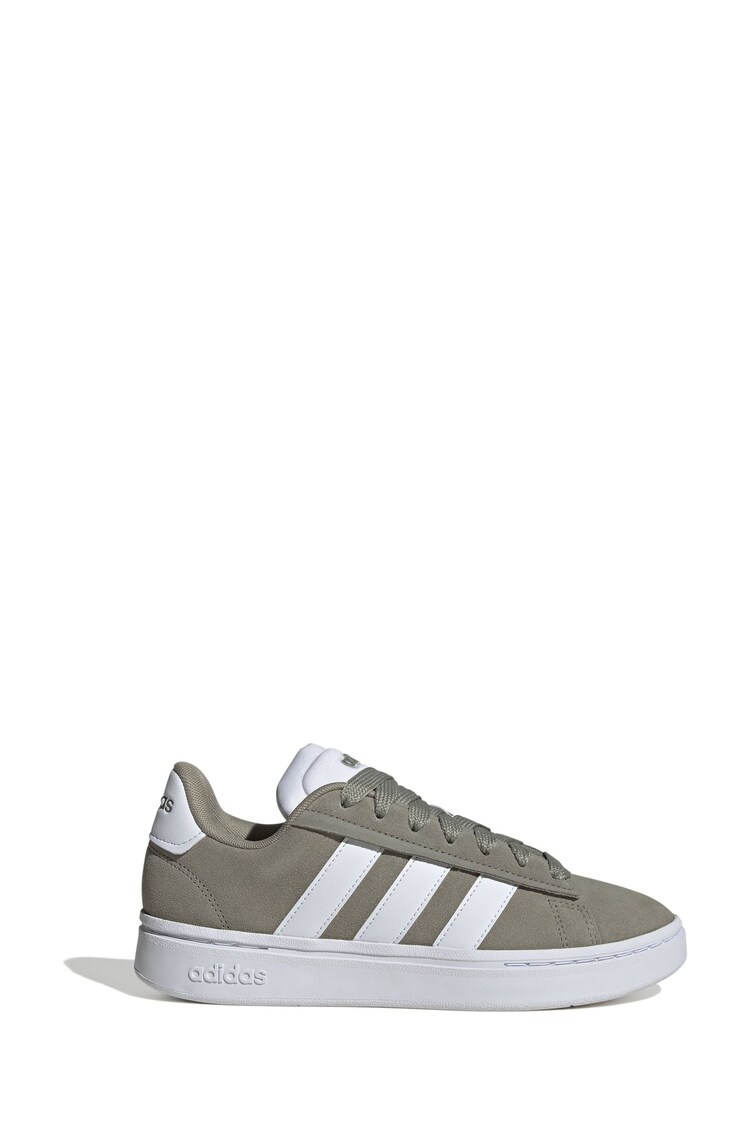 adidas Grey adidas Grand Court Alph 00s Trainers - Image 6 of 11