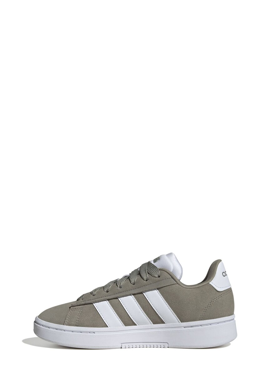 adidas Grey adidas Grand Court Alph 00s Trainers - Image 7 of 11