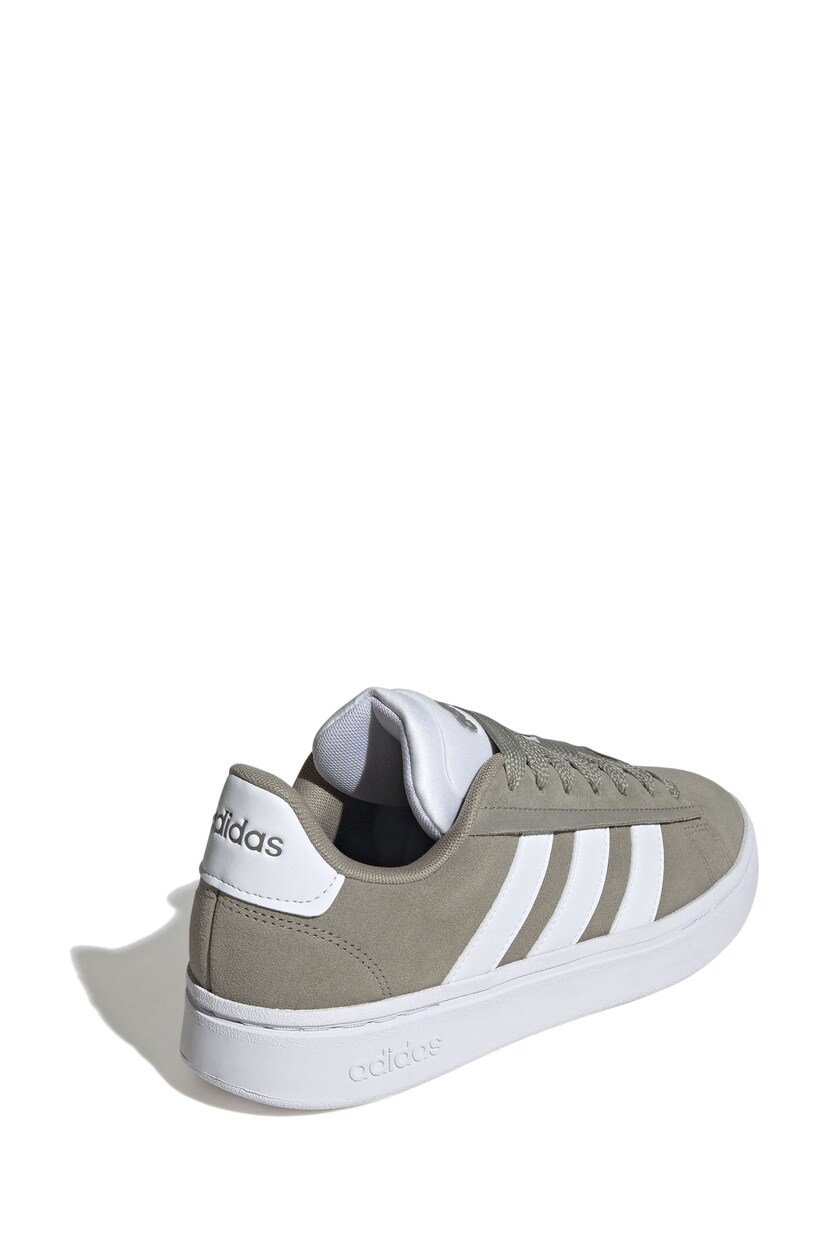 adidas Grey adidas Grand Court Alph 00s Trainers - Image 9 of 11