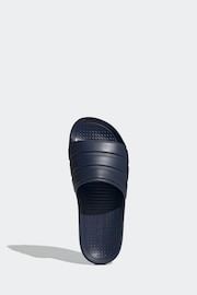 adidas Black Adilette Flow Sandals - Image 12 of 18