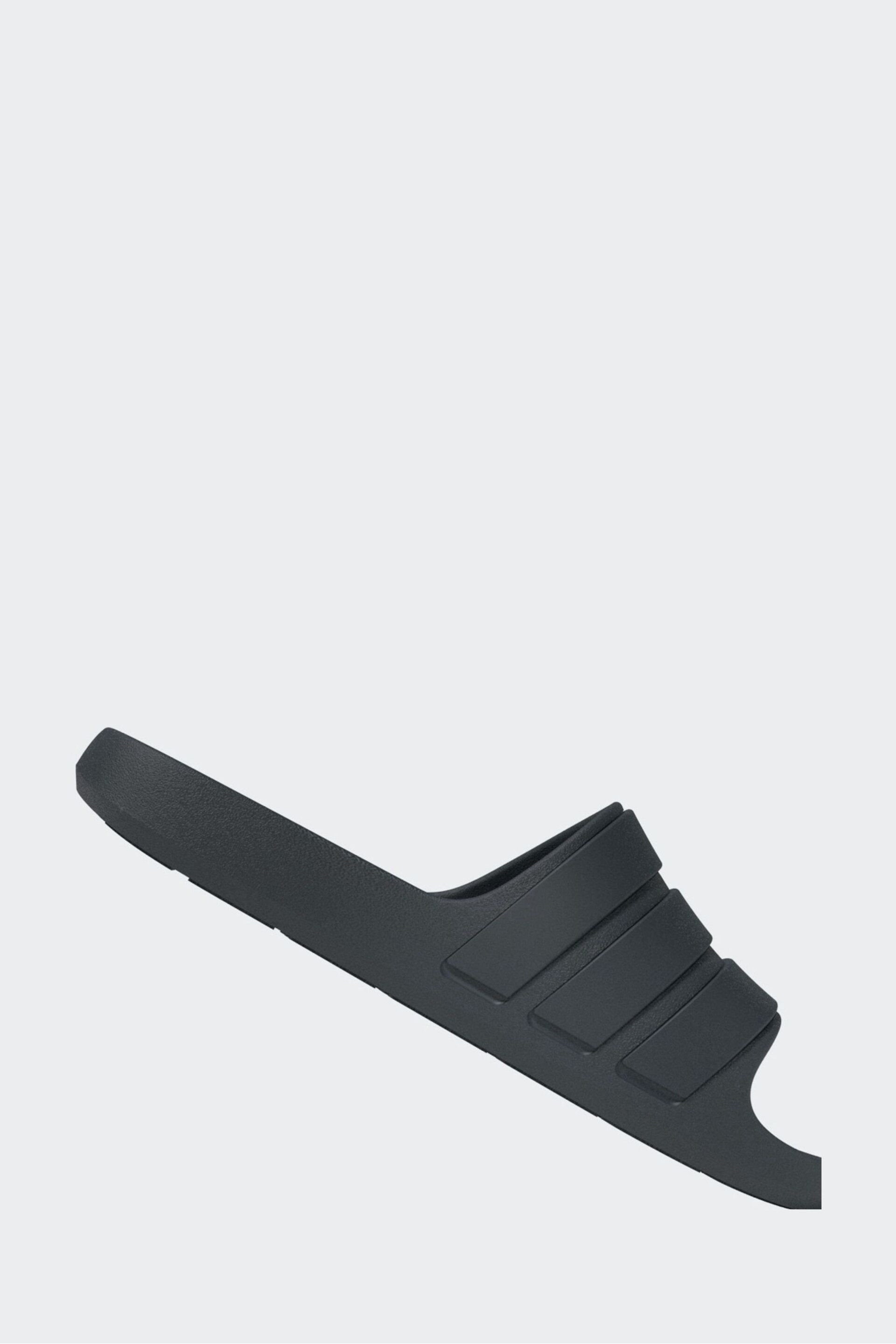 adidas Black Adilette Flow Sandals - Image 18 of 18