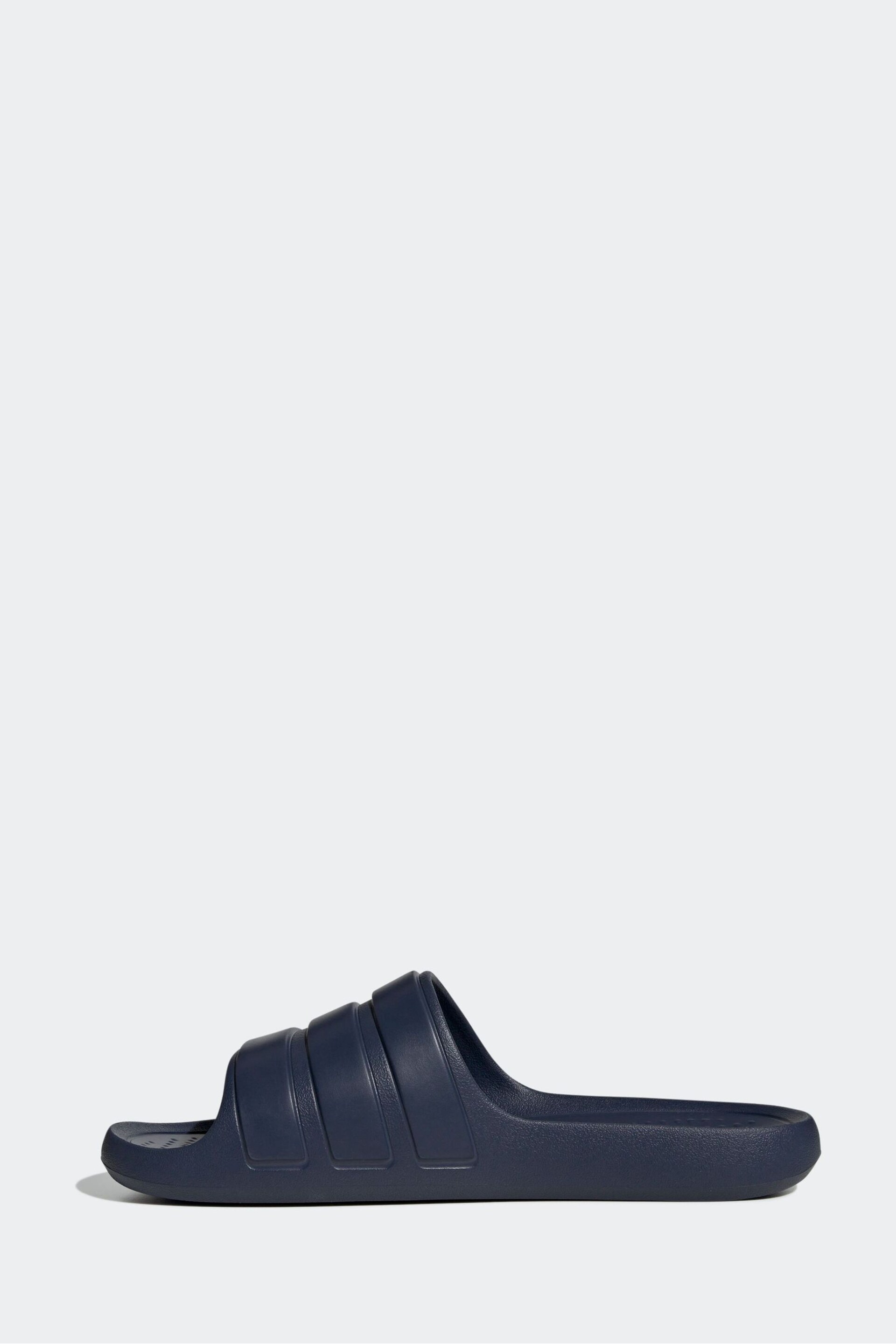 adidas Black Adilette Flow Sandals - Image 5 of 18