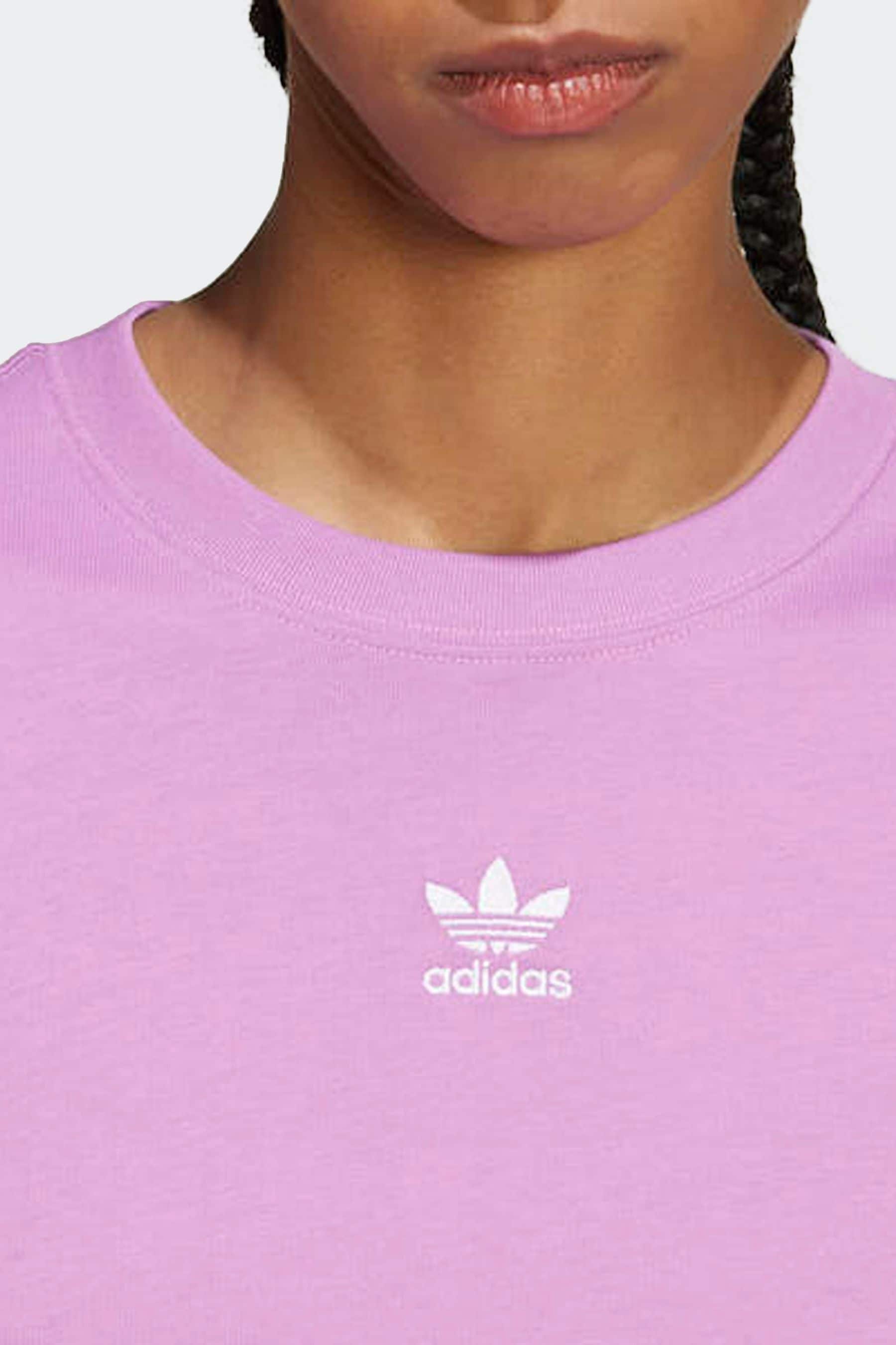 Buy adidas Originals Purple Boyfriend 100 Cotton Essential T Shirt from Next Bahrain