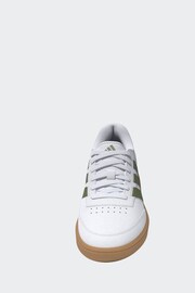 adidas White Courtblock Trainers - Image 12 of 18