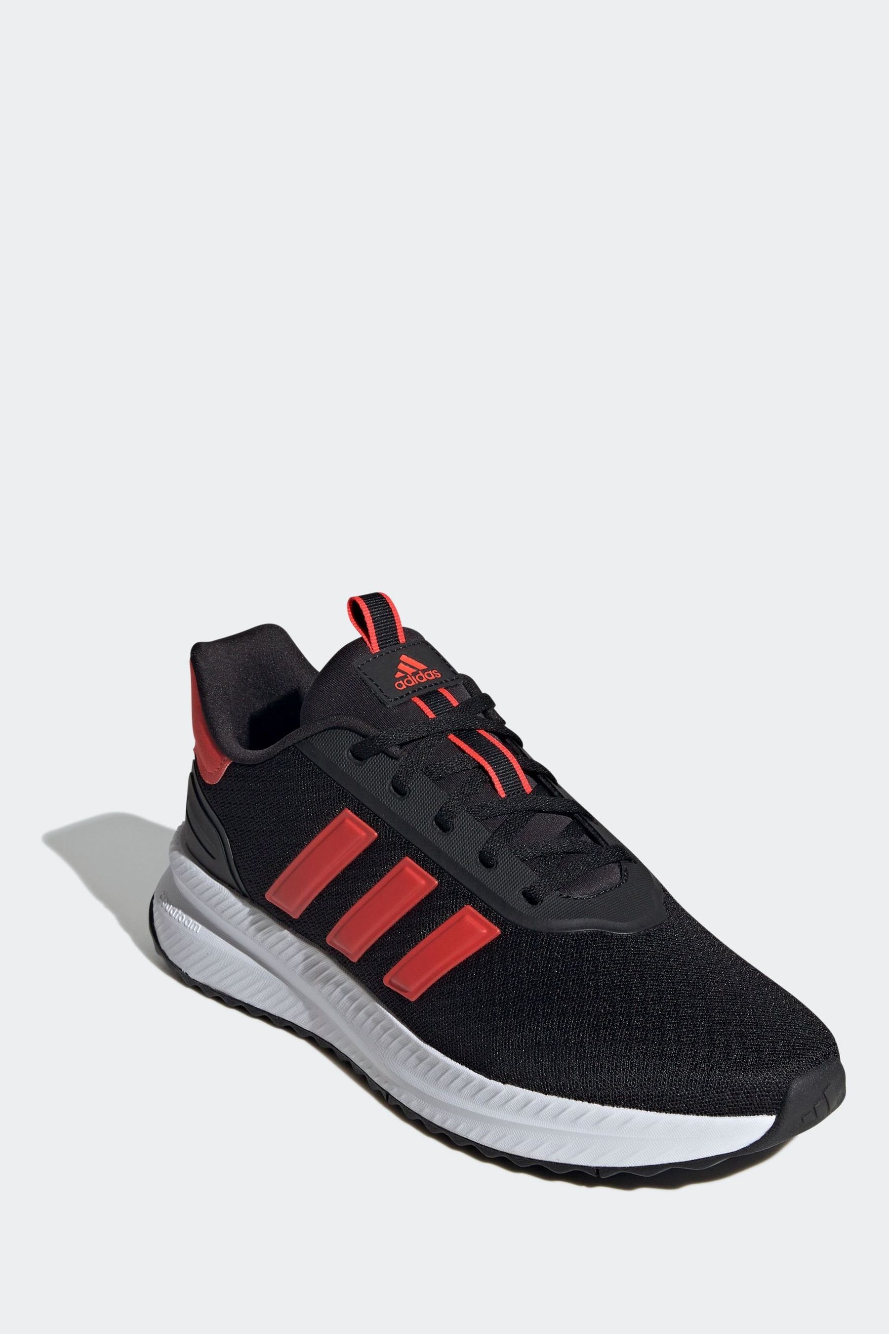 Red black adidas trainers online