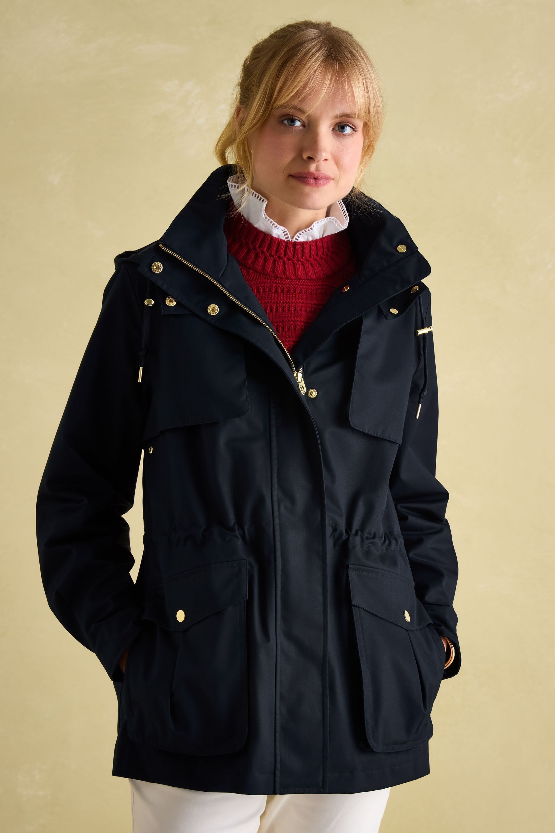 Joules quayside waterproof raincoat hotsell
