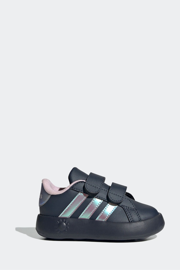 adidas Blue Kids Grand Court 2.0 Shoes - Image 1 of 8