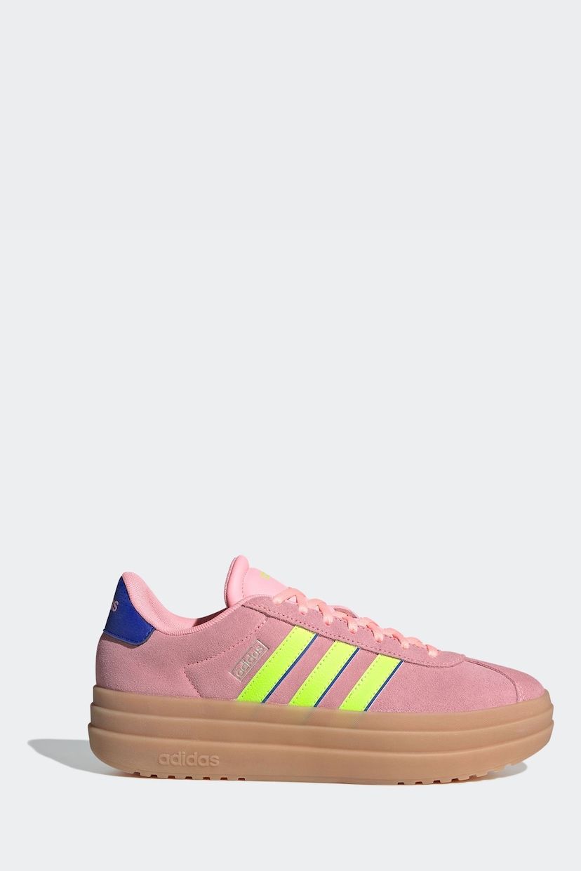 adidas Pink Vl Court Bold Trainers - Image 1 of 13