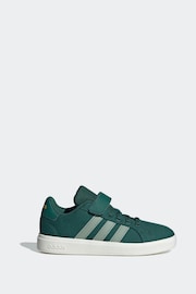 adidas Green Grand Court 2.0 E L C Trainers - Image 2 of 9