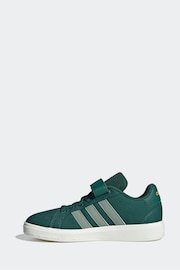 adidas Green Grand Court 2.0 E L C Trainers - Image 5 of 9