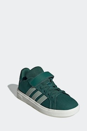 adidas Green Grand Court 2.0 E L C Trainers - Image 6 of 9