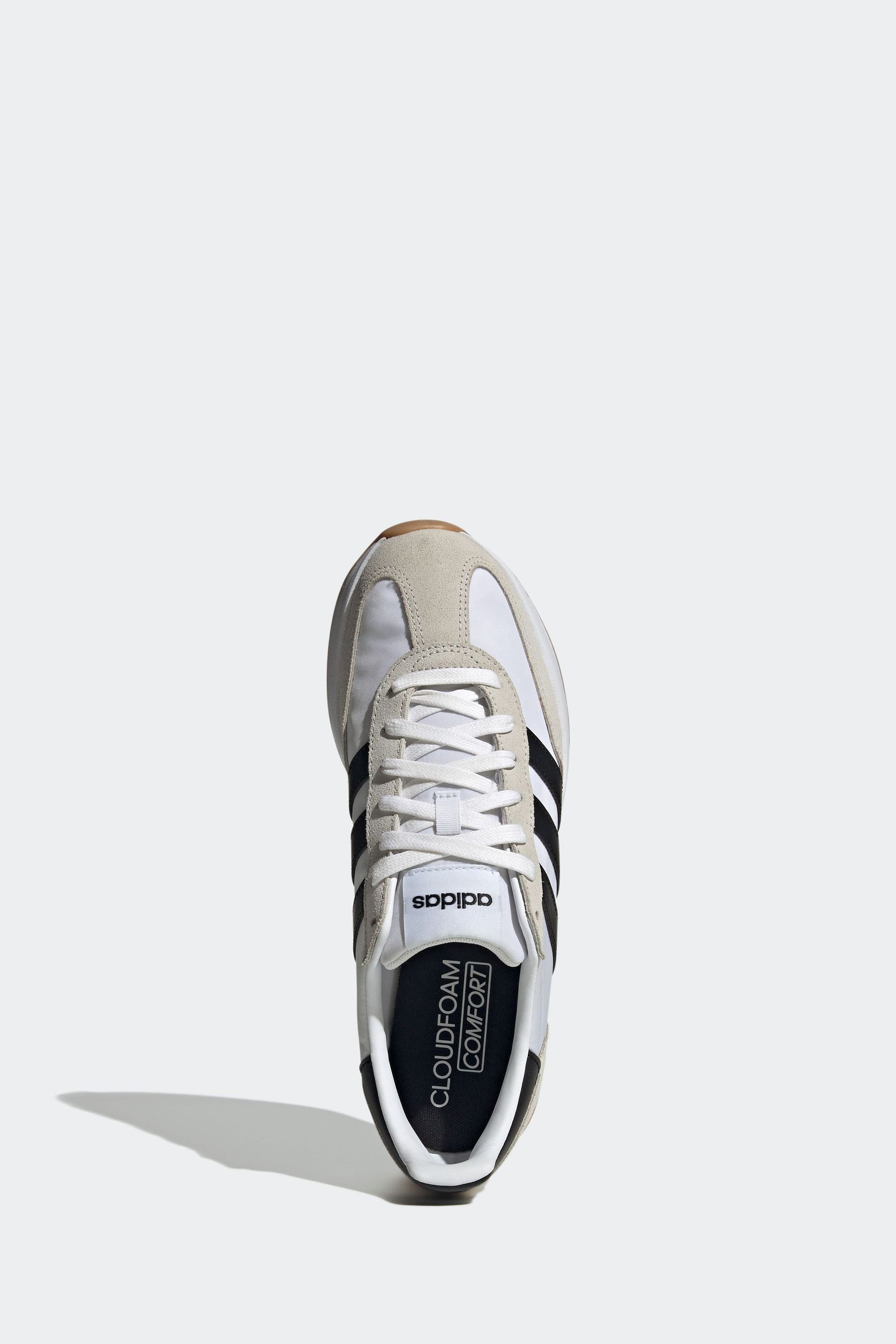 White adidas dragon top