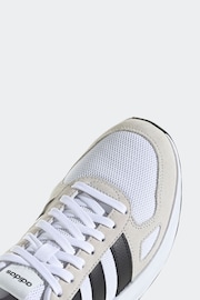 adidas White Run 84 Trainers - Image 7 of 8