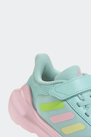 adidas Green/Pink Kids Tensaur Run 3.0 Trainers - Image 8 of 8