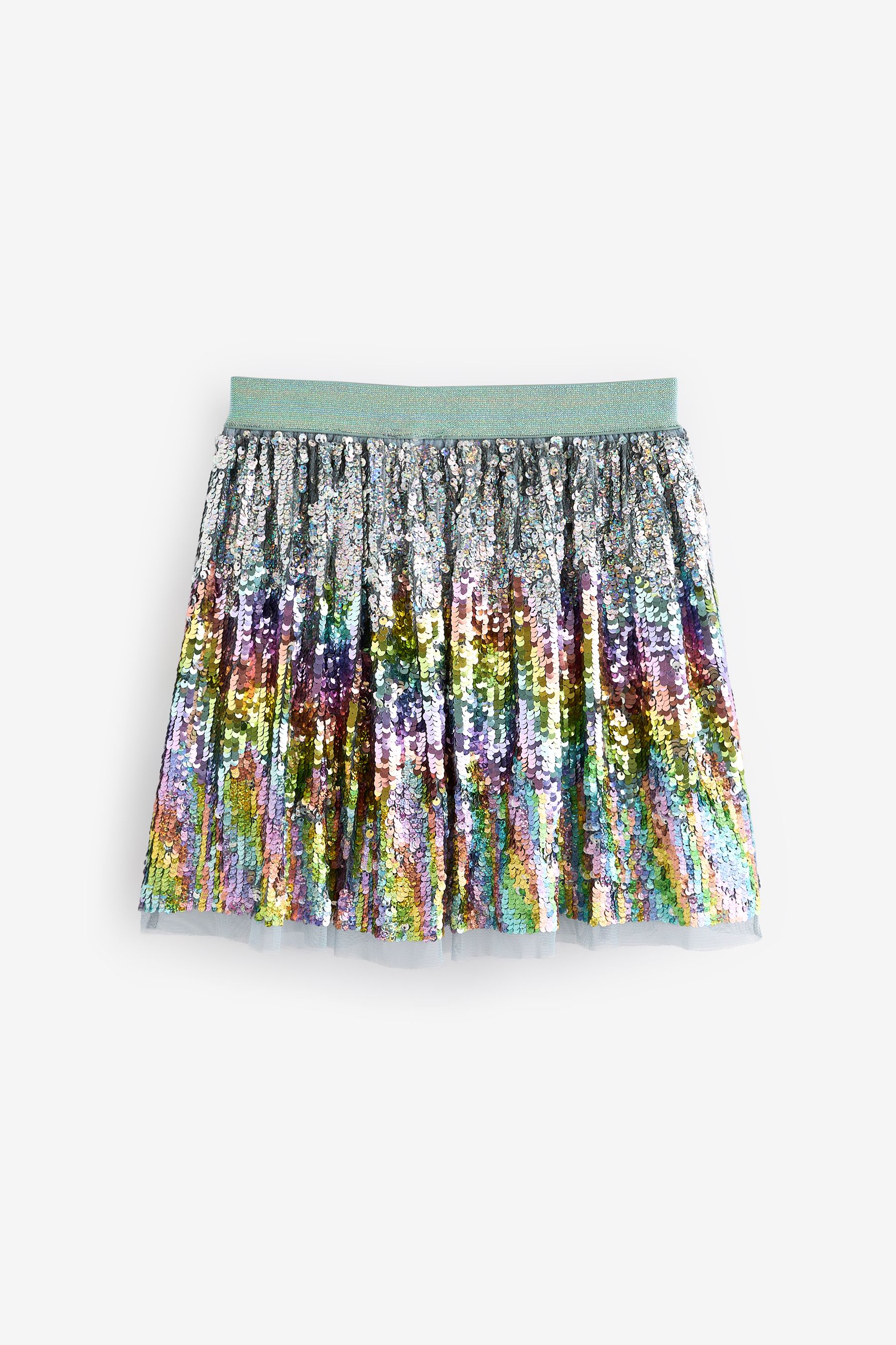 Buy Rainbow Sequin Skirt 3 16yrs from the Next UK online shop