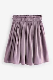 Lilac Purple Metallic Skirt (3-16yrs) - Image 5 of 7