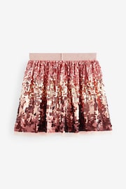 Bronze Sequin Skirt (3-16yrs) - Image 4 of 5