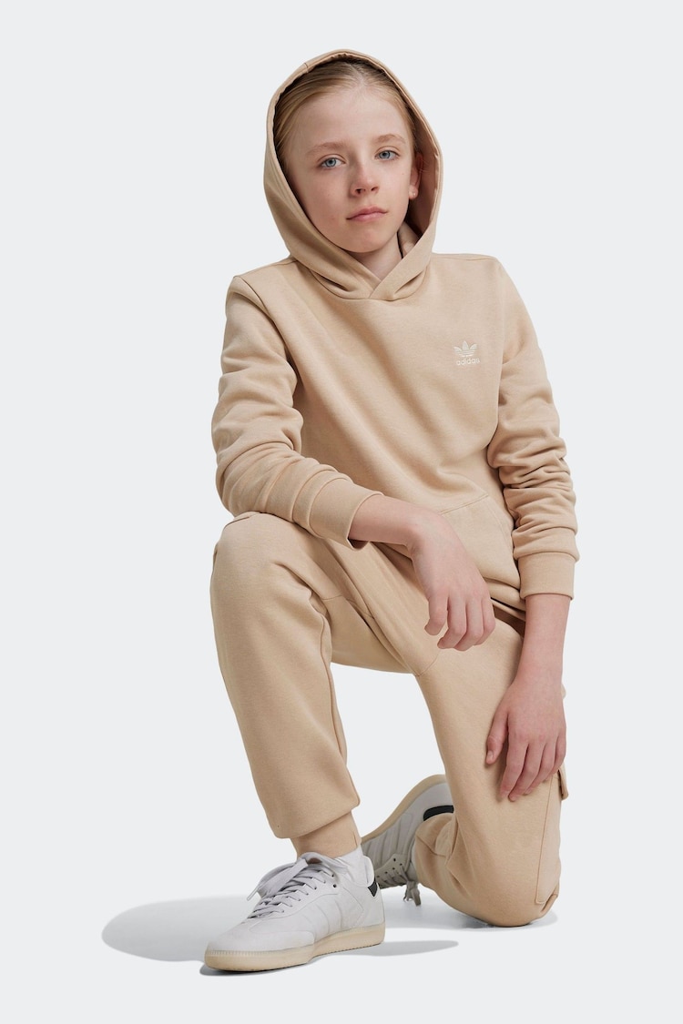 adidas Originals Brown Kids Hoodie - Image 1 of 6