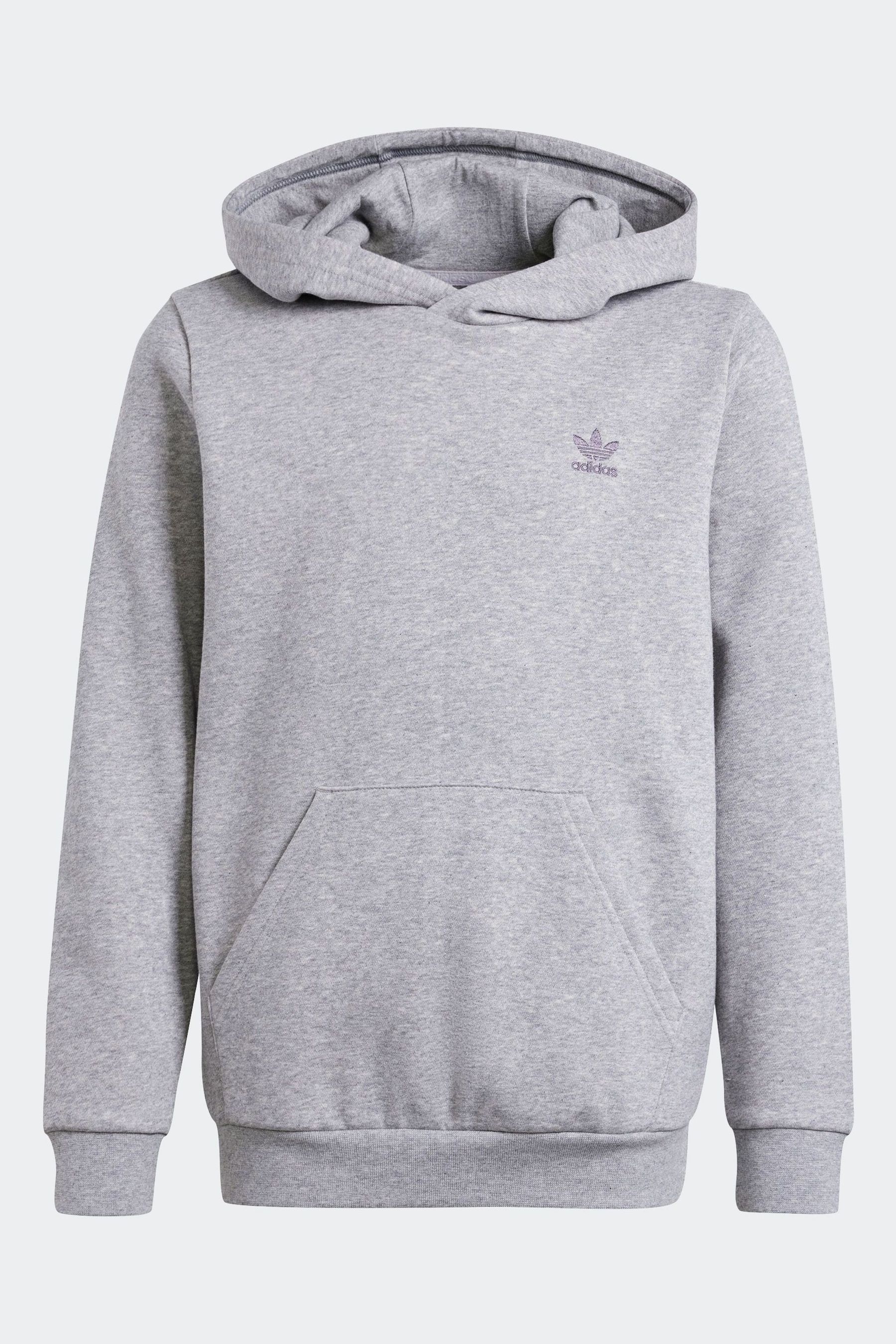 Buy adidas Originals Grey Kids Hoodie from Next Gibraltar
