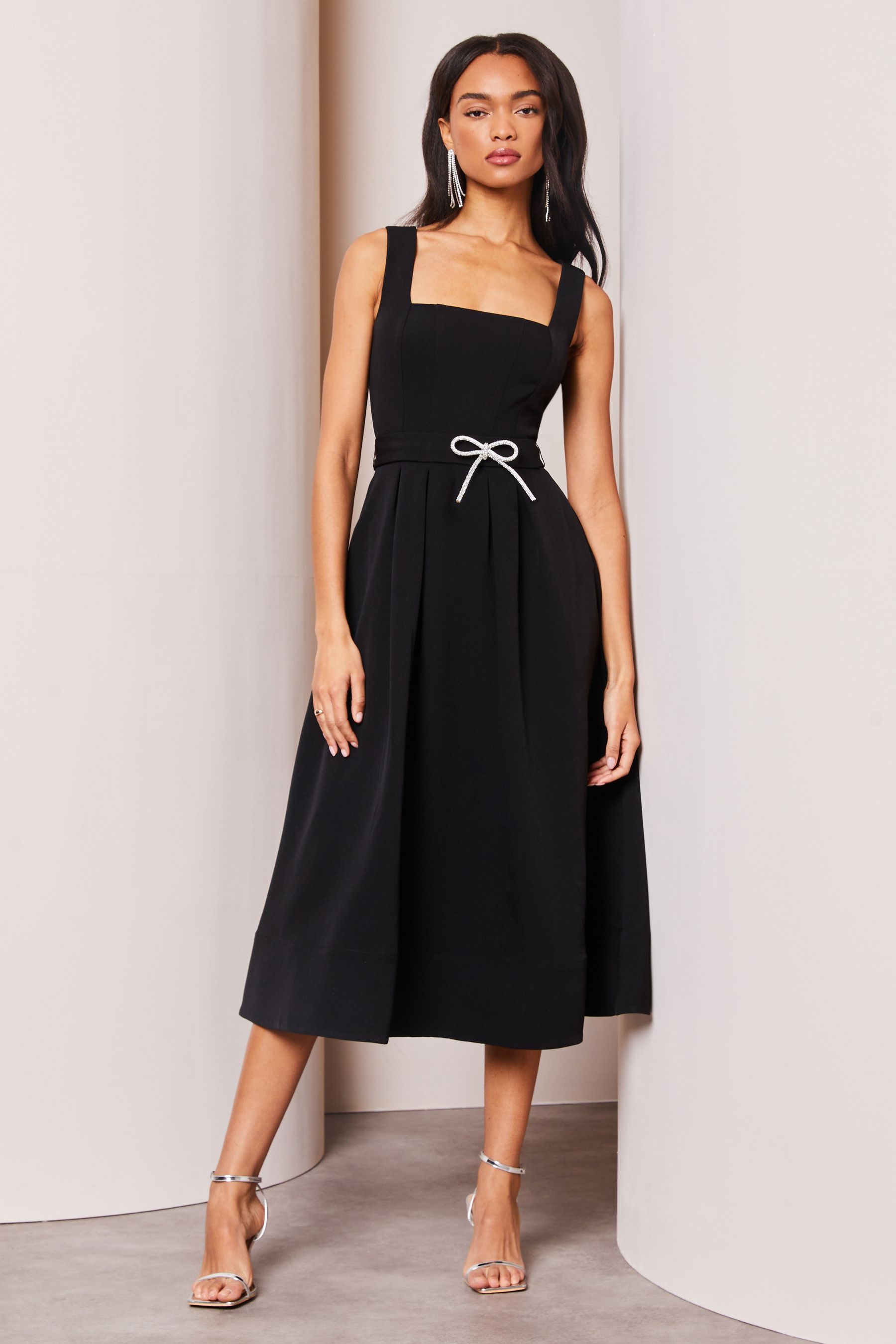Diamante belt for dress top