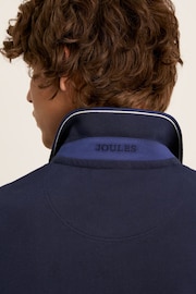 Joules Woody Navy Slim Fit Cotton Pique Polo Shirt - Image 5 of 7