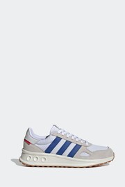 adidas Blue/White Run 84 Trainers - Image 1 of 18