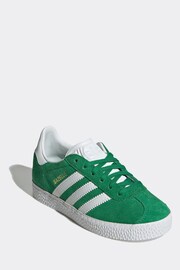 adidas Green Gazelle Shoes - Image 3 of 13