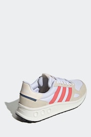 adidas Brown/white Run 84 Trainers - Image 8 of 9